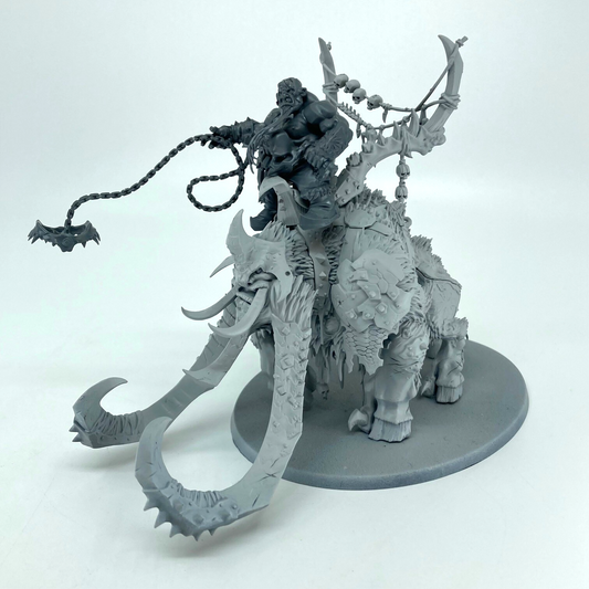 Huskard on Thundertusk Ogor Mawtribes - Warhammer Age of Sigmar (2)