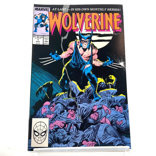 Wolverine Issue 1 - 1988 - Original Vintage Comic - Marvel Comics D937