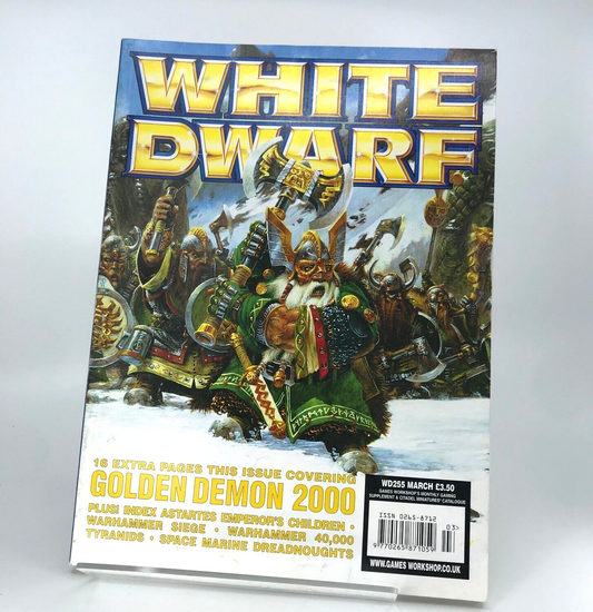 White Dwarf 255 Magazine Games Workshop Warhammer Fantasy 40,000 40K M334