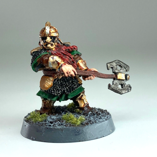 Khazad Guard - Dwarfs - Painted - Warhammer / Lord of the Rings Metal X14476