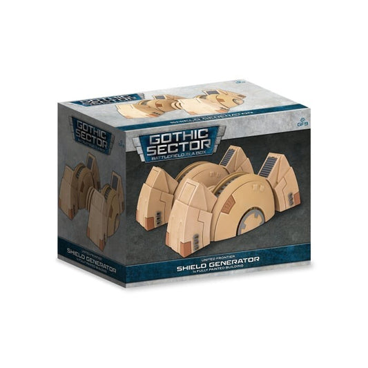 United Frontier Shield Generator - Painted 1:56 Terrain Brand New Gothic Sector