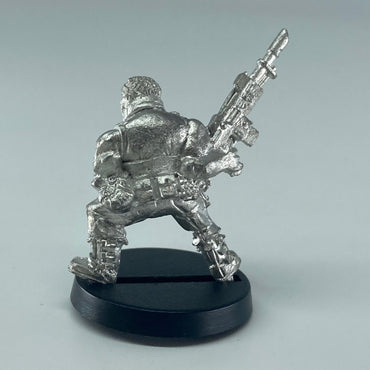 Tank Rider Catachan Jungle Fighter - Imperial Guard - Warhammer 40k Metal X7628