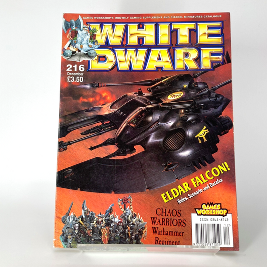 White Dwarf 216 Magazine Games Workshop Warhammer Fantasy 40,000 40K M1363