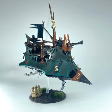 Drukhari Ravager Ship Dark Eldar - Painted - Warhammer 40K Games Workshop (4)