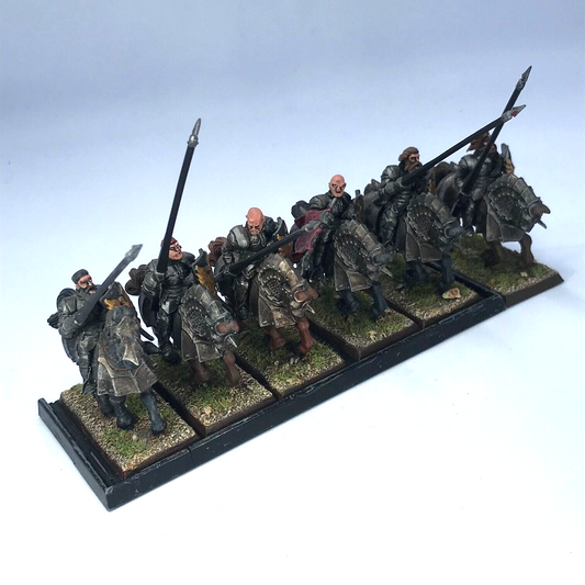 The Empire Mounted Knight Regiment & Tray - Warhammer Fantasy Classic Painted