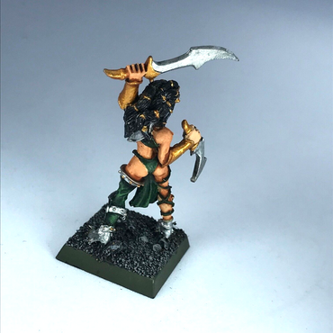 Classic Metal Witch Elf Dark Elf Elves - Painted - Warhammer Fantasy X13487