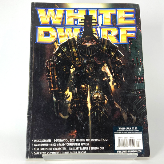 White Dwarf 259 Magazine Games Workshop Warhammer Fantasy 40,000 40K M1443