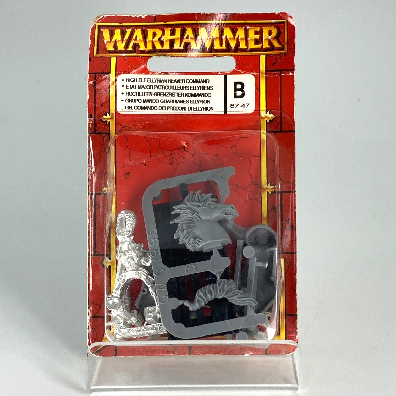 High Elf Ellyrian Reaver Command Blister Warhammer Fantasy Games Works