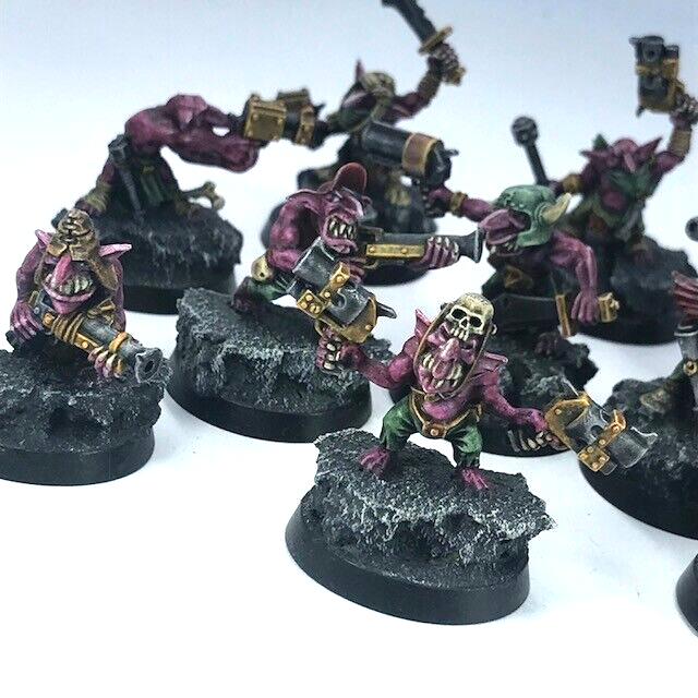 Ork Gretchin Squad Space Orks - Painted - Warhammer 40K C1954