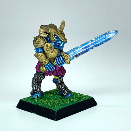 Chaos Bestigor Realm Of Chaos - Citadel Warhammer Painted Classic Metal X2581