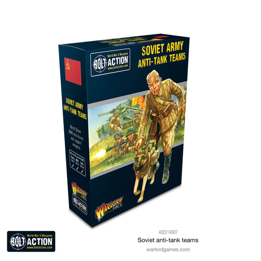 Soviet Army Anti-Tank Teams - Brand New - Warlord Games Bolt Action Miniatures