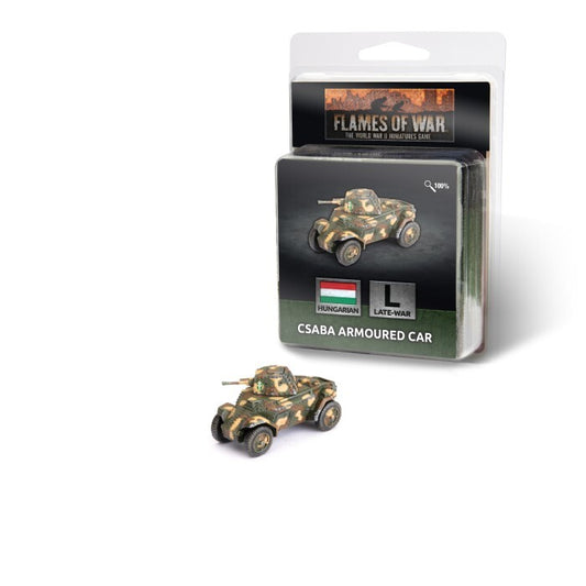 Hungarian Csaba Armoured Car - Late-War - Brand New - Flames of War