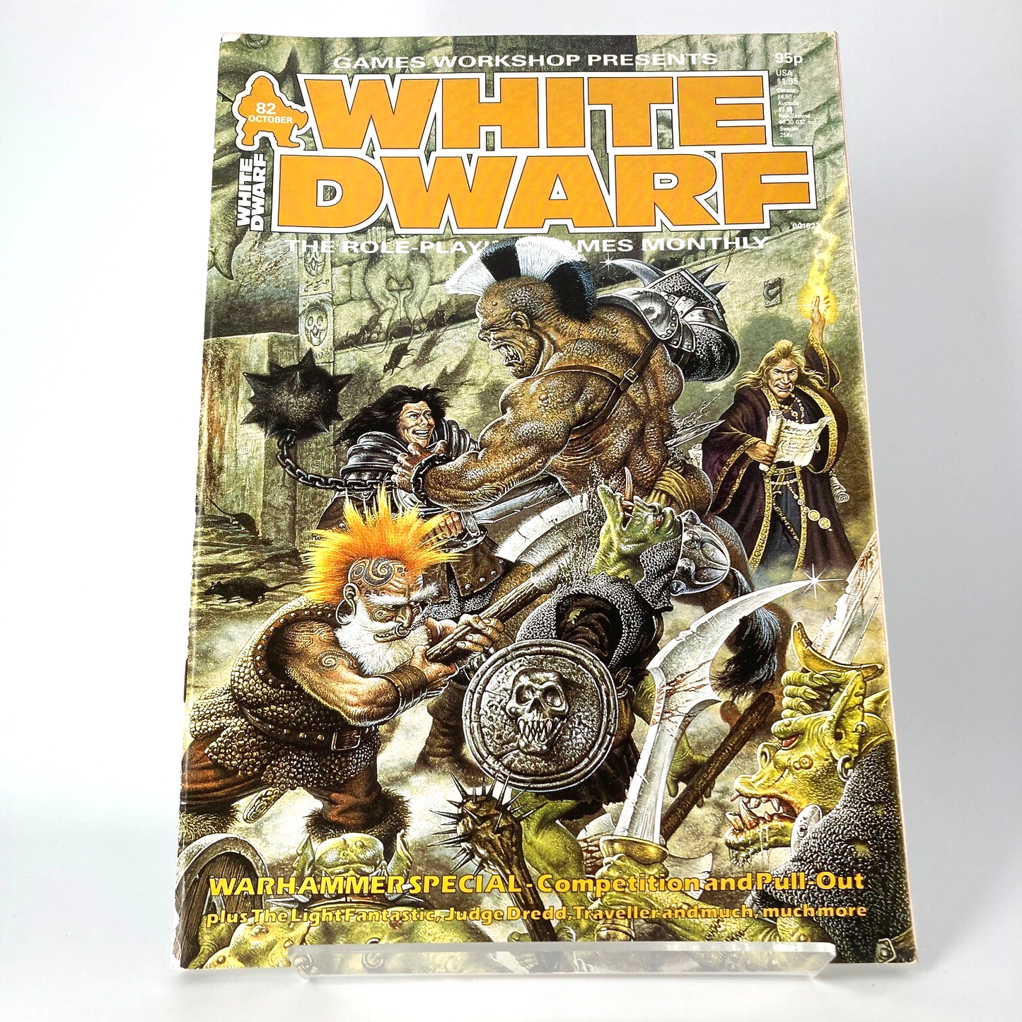 White Dwarf 82 Magazine Games Workshop Warhammer Fantasy 40,000 40K M1537
