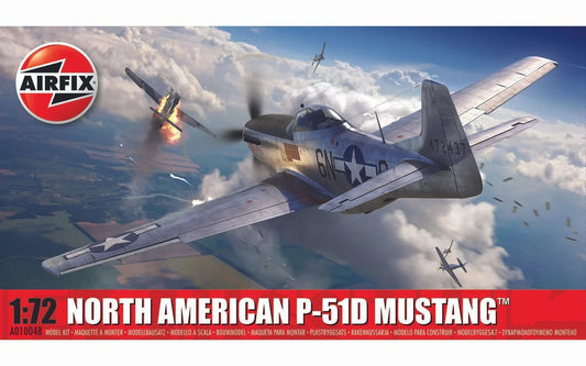 North American P-51D Mustang - Brand New - Airfix 1:72 Scale Model Kits