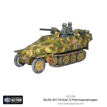 SD.KFZ 251/16 AUSF D: Flammpanzerwagen - Warlord Games Bolt Action Miniatures