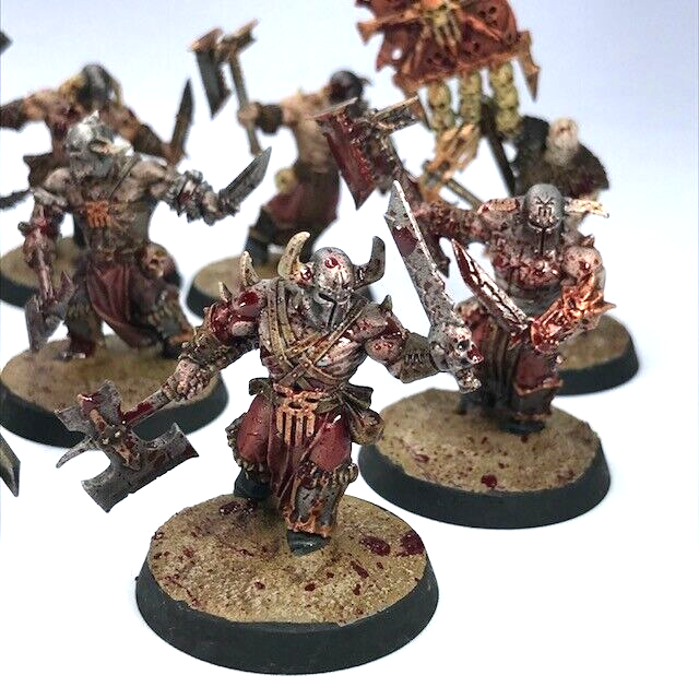 Bloodreaver Blades of Khorne Chaos - Painted - Warhammer Age of Sigmar C3051