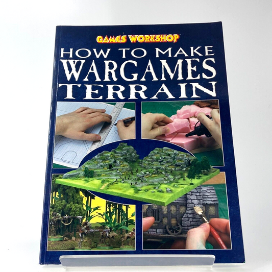 How To Make Wargames Terrain - Paperback Tutorial Book - Games Workshop M452