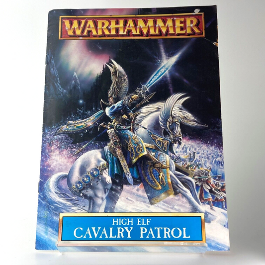 Cavalry Patrol Book - High Elves - Warhammer Fantasy Games Workshop M653