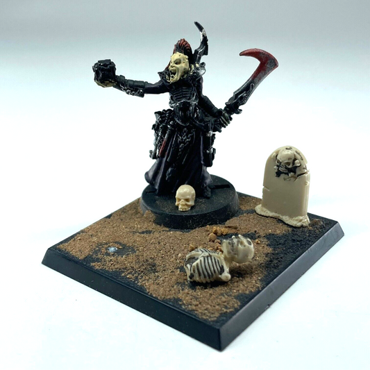 Urien Rakarth - Dark Eldar - Scenic Base Warhammer 40k Classic Metal C225