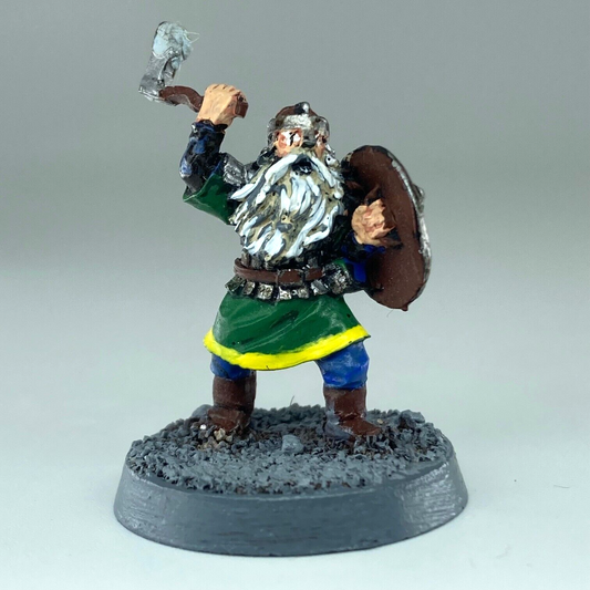 Dwarf Warrior - Khazad-Dum - Warhammer / Lord of the Rings GW Metal X14655