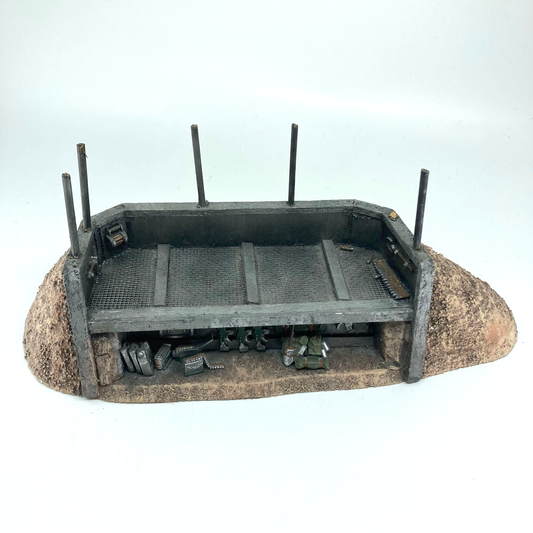 Defensive Position Bunker Painted Scenery Dug Out Terrain