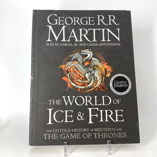 The World Of Ice & Fire - George R. R. Martin - Hardback Game Of Thrones M1635