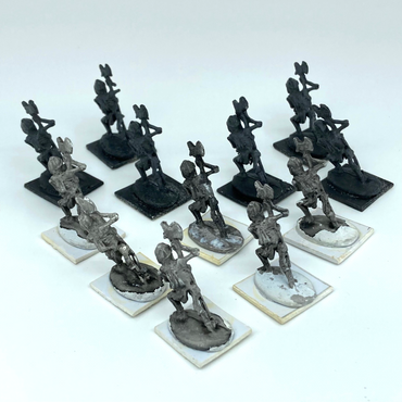 Skeleton Warriors - Metal Miniatures - Suitable For D&D - Unbranded X12880