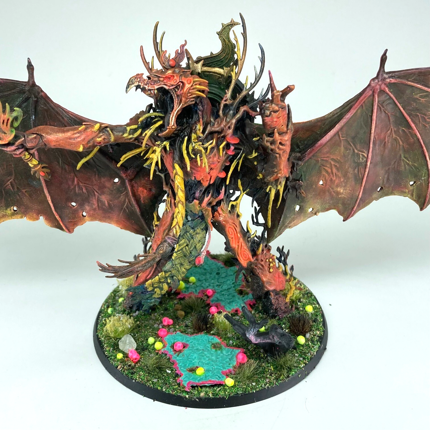 Sylvaneth Winged Treelord Ancient Kitbash - Warhammer Age of Sigmar Painted