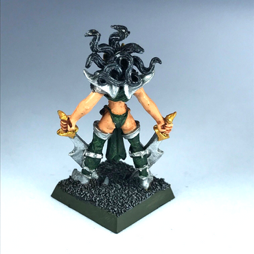 Cauldron of Blood Witch Elf Dark Elf Elves - Painted - Warhammer Fantasy X13465