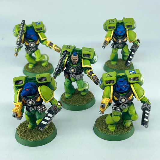 Assault Marine Jump Pack Squad - Space Marine - Painted - Warhammer 40K C5166