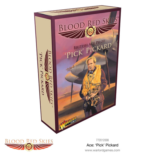 Blood Red Skies: 'Pick' Pickard Ace Pilot - Bolt Action Warlord Games