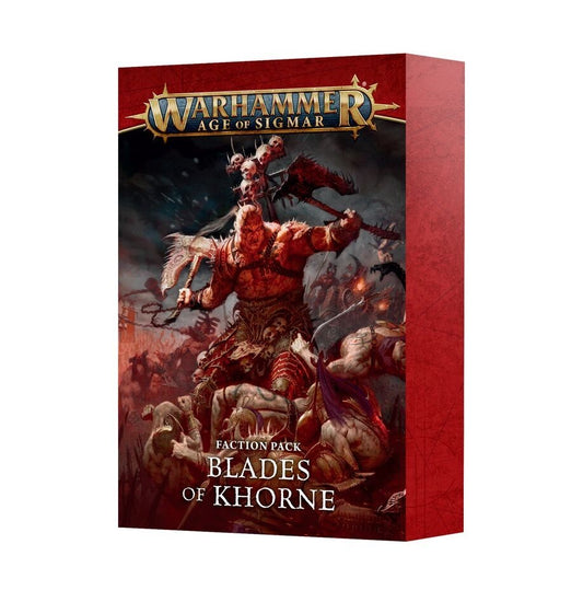 Blades Of Khorne Faction Pack - Brand New - Warhammer Age Of Sigmar GW