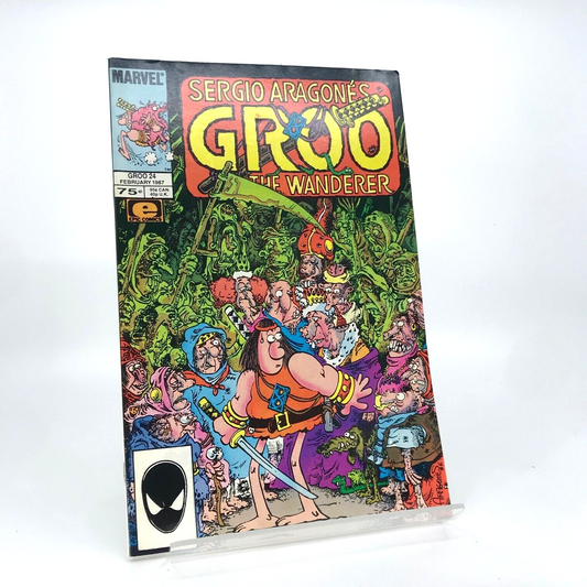 Sergio Aragones Groo the Wanderer Issue 24 - Vintage Comic D397