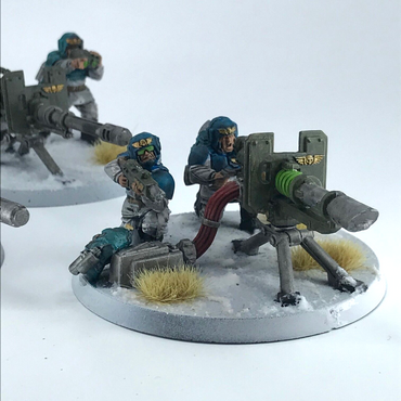 Cadian Heavy Weapon Squad Imperial Guard - Painted - Warhammer 40K C4449