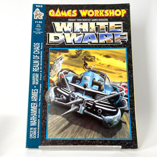 White Dwarf 103 Magazine Games Workshop Warhammer Fantasy 40,000 40K M315