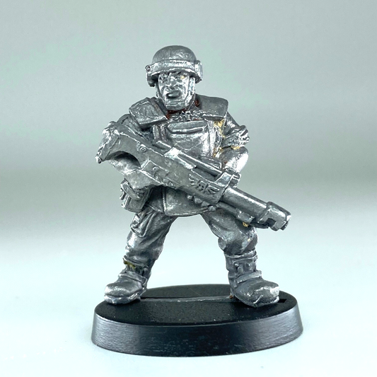 Cadian Shock Trooper - Imperial Guard - Warhammer 40K Classic Metal GW X12109