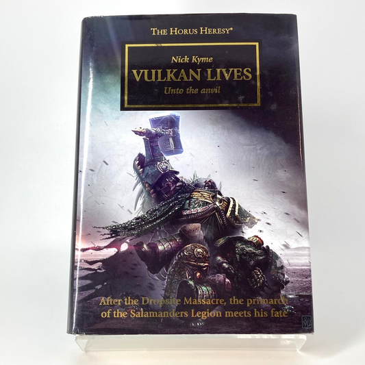 Vulkan Lives Nick Kyme Hardcover 2013 Black Library Warhammer Horus Heresy M1722