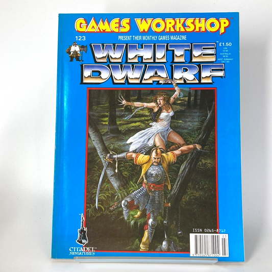 White Dwarf 123 Magazine Games Workshop Warhammer Fantasy 40,000 40K M1101