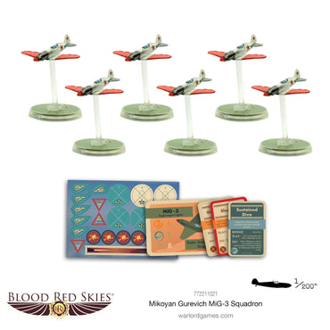 Blood Red Skies: Mikoyan-Gurevich Mig-3 Squadron - Bolt Action Warlord Games