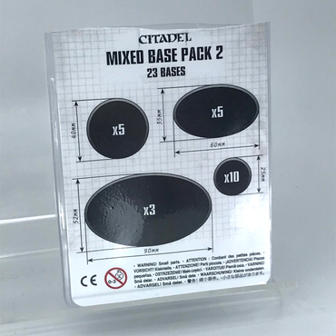 Games Workshop Bases Lot Blister - Warhammer 40K / Age of Sigmar C4137