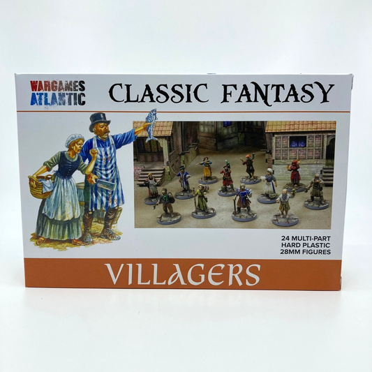 Classic Fantasy Villagers Wargames Atlantic - Incomplete W174