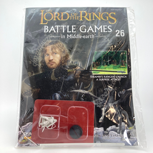 LOTR Magazine 26 - Metal Faramir Ranger - LOTR Warhammer Lord of the Rings M1948