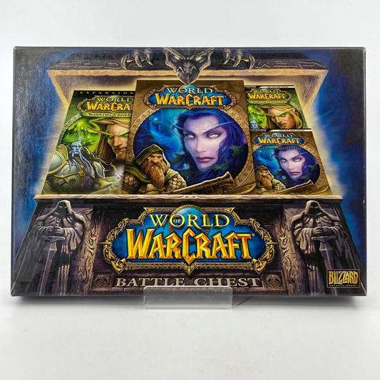 World of Warcraft Battle Chest PC Game Boxed - Vintage PC Game W135