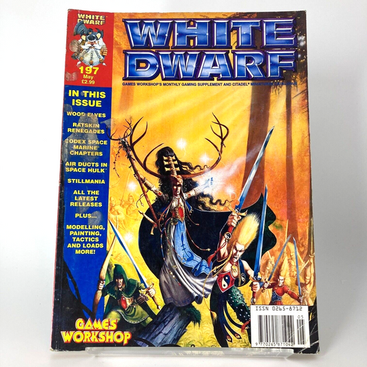 White Dwarf 197 Magazine Games Workshop Warhammer Fantasy 40,000 40K M1077