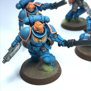 Space Marine Assault Intercessors - Painted - Warhammer 40K C3356