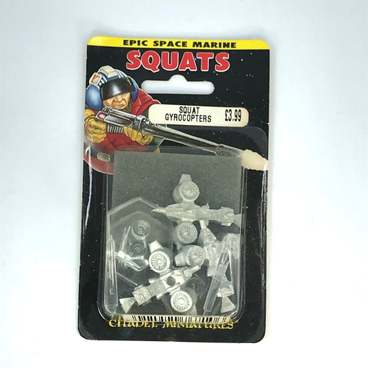 Epic Squats Gyrocopters Blister - OOP - Epic Armageddon Warhammer C1041