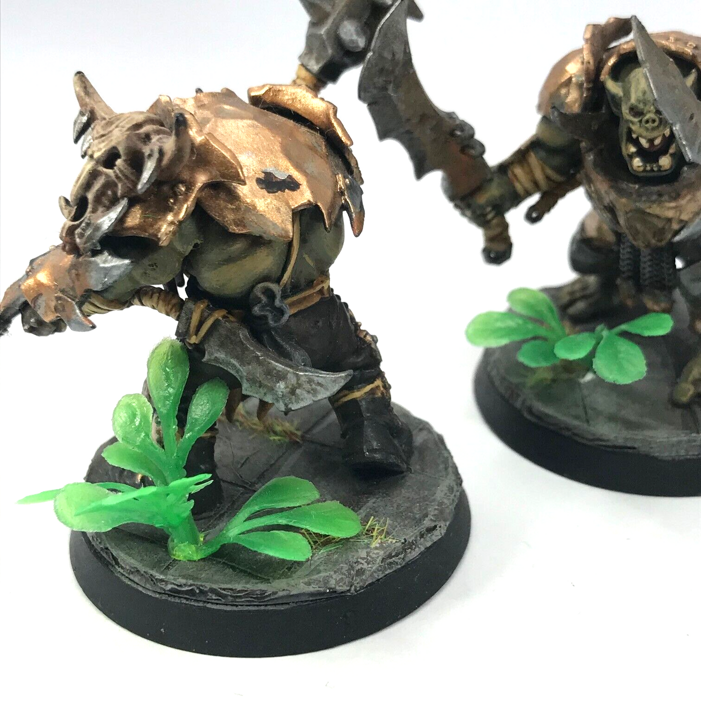 Orruk Warclans Ork Brutes Orcs - Painted - Warhammer Age of Sigmar C2736