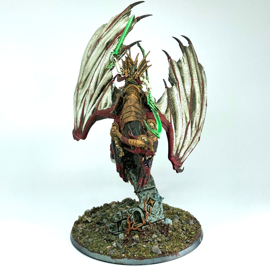 Vampire Lord Kitbash on Dragon - Warhammer Age of Sigmar Games Workshop (2)