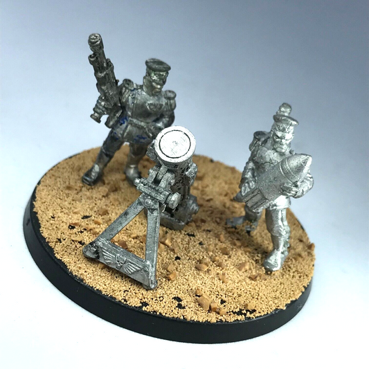 Classic Imperial Guard Mordian Mortar Team Heavy Weapon - Warhammer 40K C3006