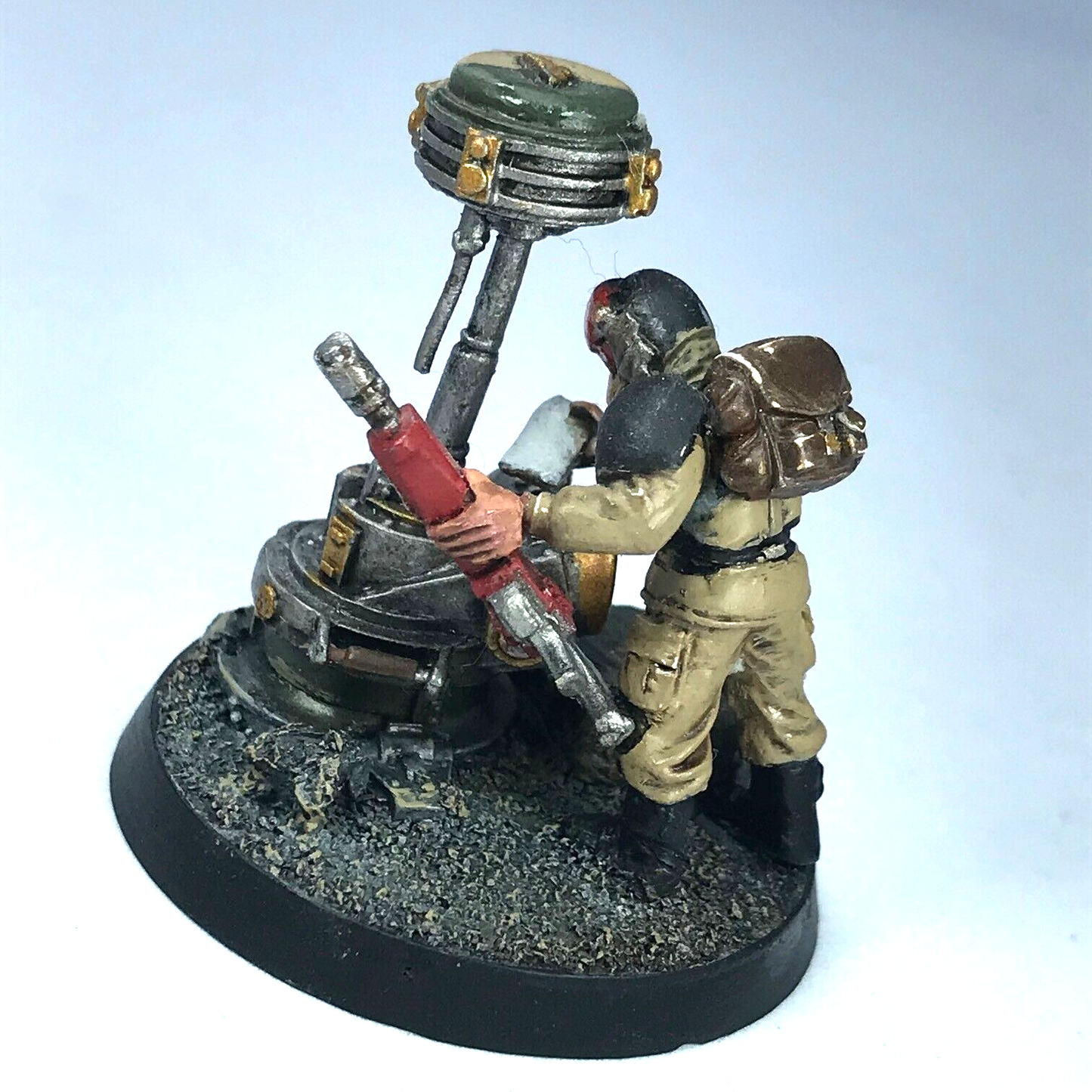 Imperial Guard Custom Objective Command Beacon - Painted - Warhammer 40K X2213